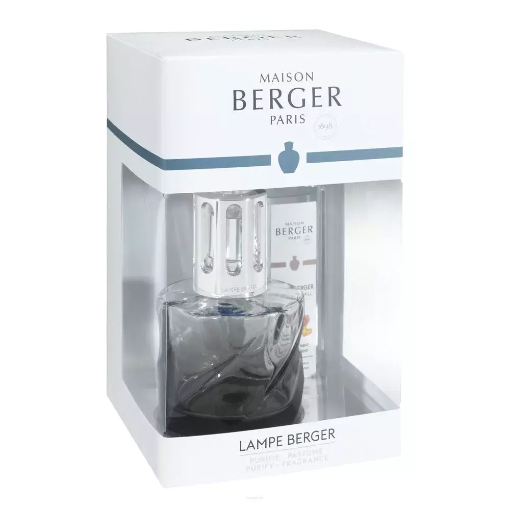 Maison Berger Paris - Комплект аромаламп Black Spiral + масло Velvet of Orient 250мл / артикул   4781  / GTIN 3127290047816