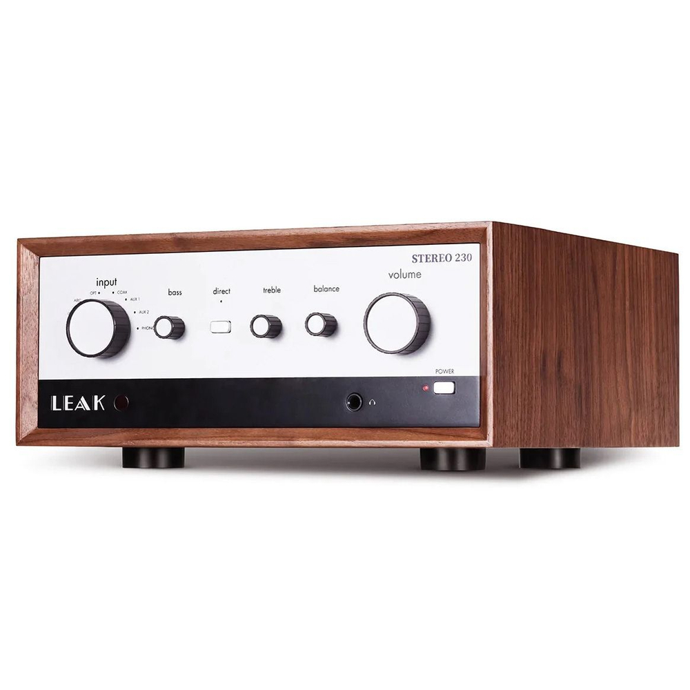 Интегральный усилитель Leak Stereo 230 Walnut