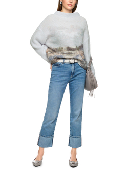 Свитер из шерсти альпака (Knitted in Germany)
