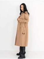 Тренч длинный оверсайз плащ