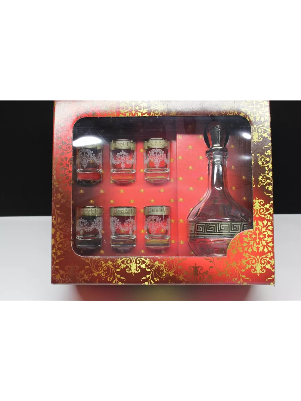 Набор графин и 6 стопок