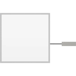 Светильник ДВО SLIM LED 595 (40) EM 4000K СТ