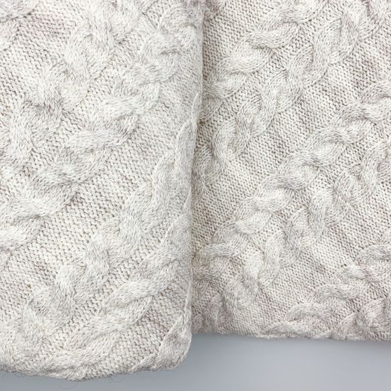 Конверт-одеяло "Косички" жемчужный