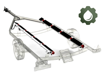Роликовая система гидравлическая для прицепа МЗСА 81771D.101