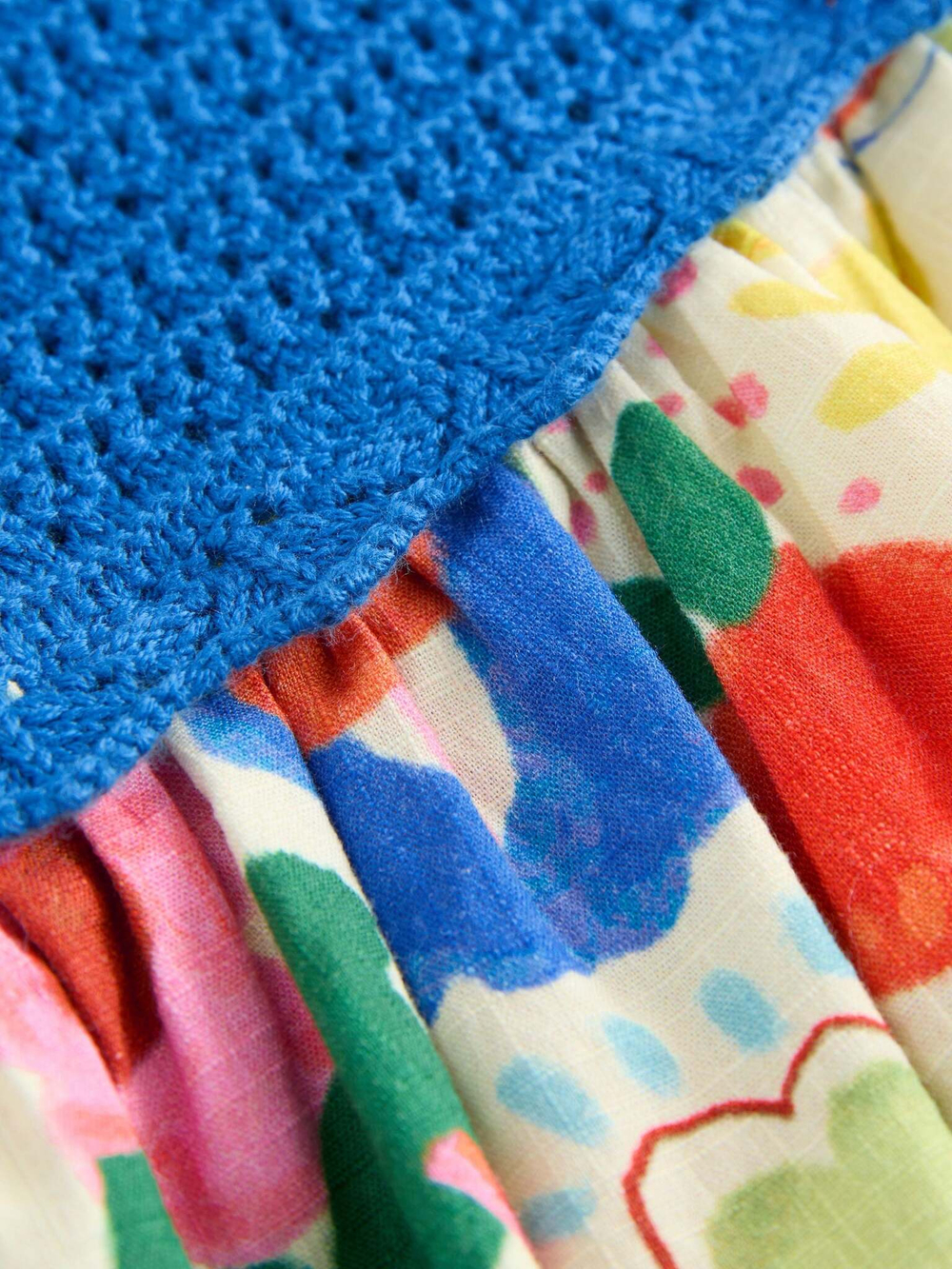 Сарафан для девочки Next AB6-936, Синий