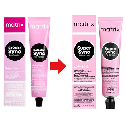 Matrix Super Sync 10P Очень-очень светлый блондин жемчужный 90 мл
