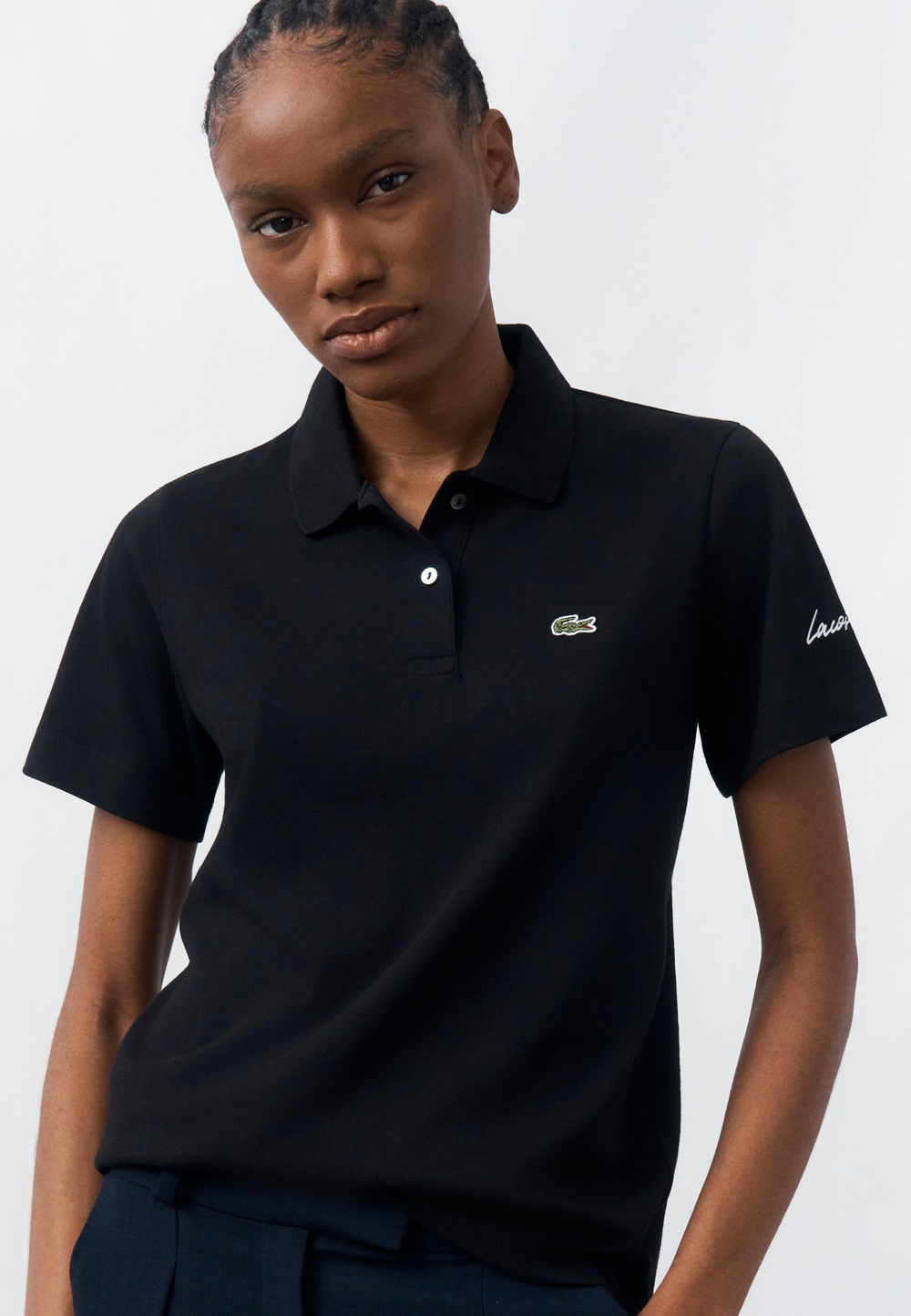 Lacoste Футболка-поло - Чёрный (LA221D0DE-Q11)