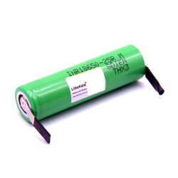 Аккумулятор 18650B 3.7V Li-ion 2500mAh с контактами