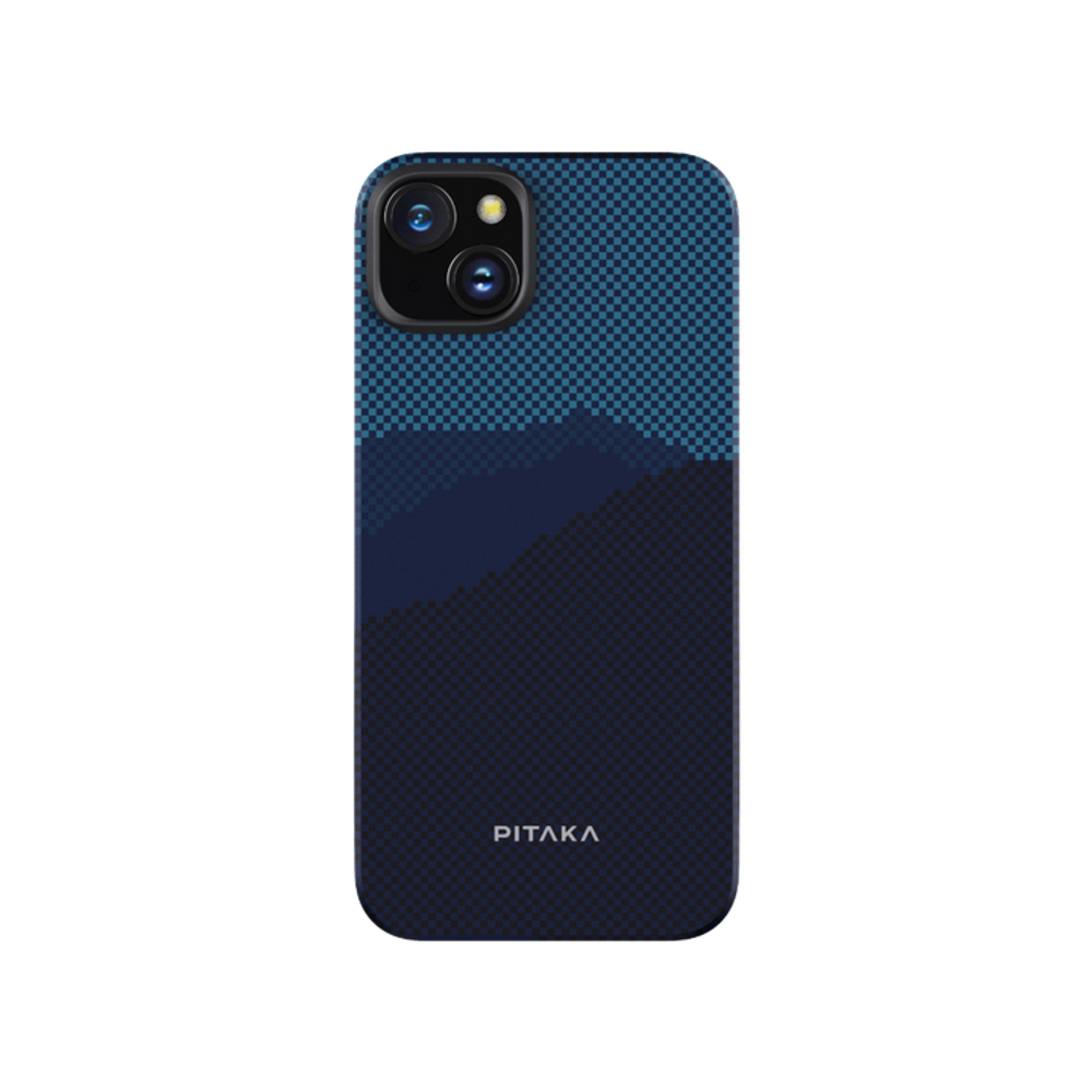 Чехол Pitaka Fusion Weaving MagEZ Case 4 для iPhone 15 Plus Over The Horizon