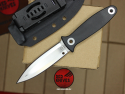 Нож Spyderco NightStick - черная рукоять, клинок сатин FB47GP