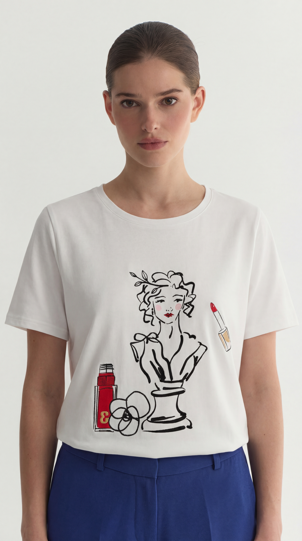 Футболка с принтом