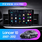 Teyes CC4 Pro 10,2" для Mitsubishi Lancer 2007-2012