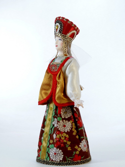 Кукла коллекционная Русская красавица.