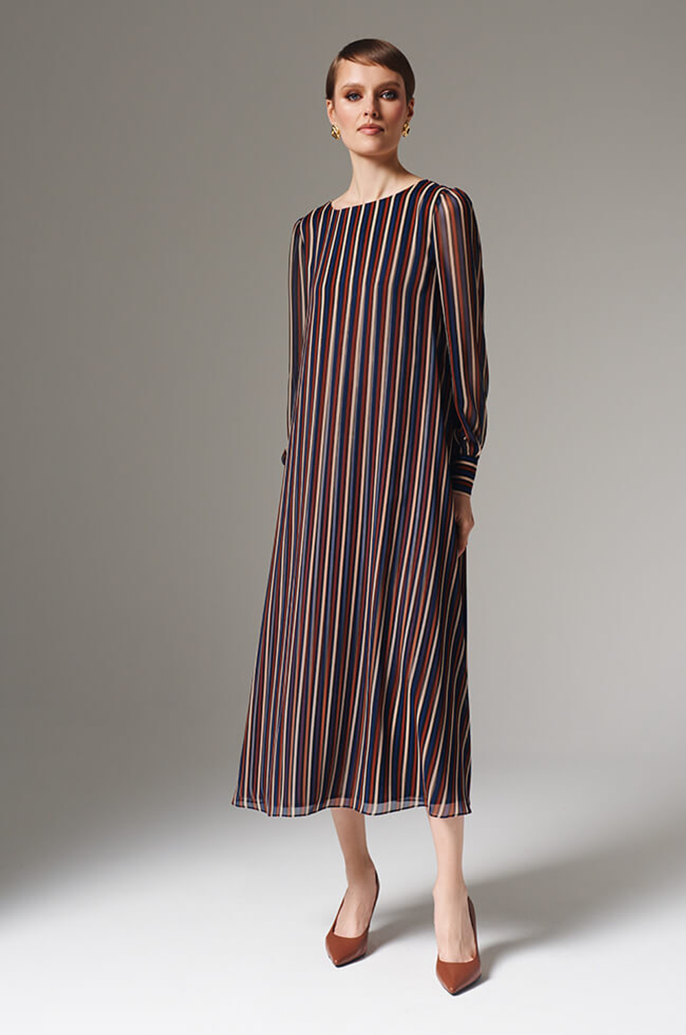 51612 Платье женское (мультиколор)