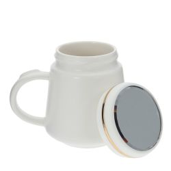 GAEM Кружка с крышкой, 420 мл, L13 W9,5 H11 см