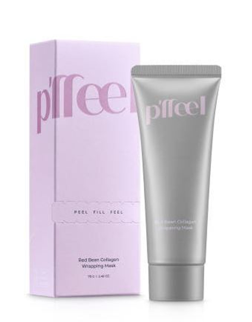 Маска для лица P'ffeel Red Bean Collagen Wrapping Mask, 70г