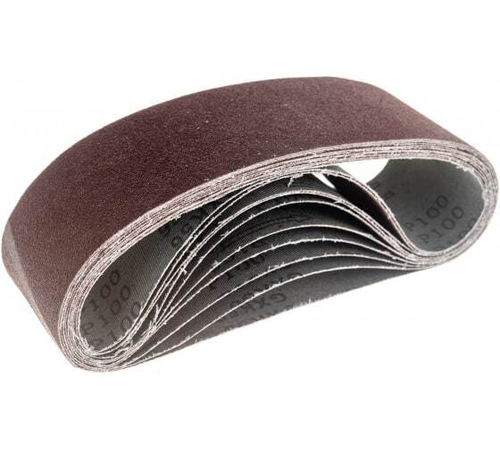 ЛЕНТА АБРАЗИВНАЯ MATRIX Р100, 75 Х 533 ММ, 10 ШТ 74237