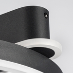 738667 Настенно-потолочный светильник UNDINE 60W LED 2666LM ЧЕРНЫЙ 3000-6000K