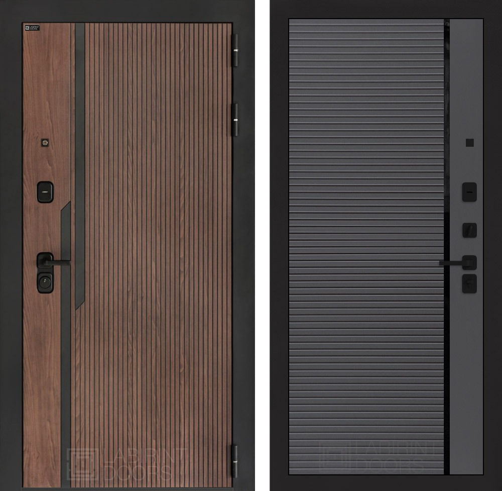 Кармина 22 графит лофт с молдингом