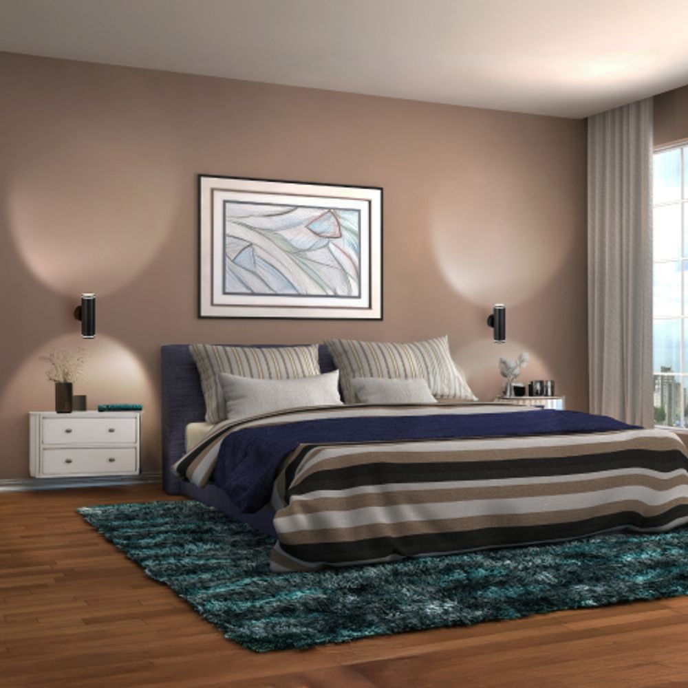 Светильник настенный ЭРА WL45 BK под лампу MR16 GU10 черный