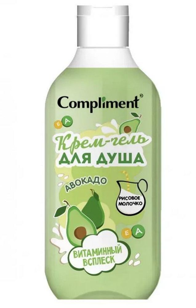 Крем-гель для душа 500мл. &quot;Витаминный всплеск&quot; (Compliment)