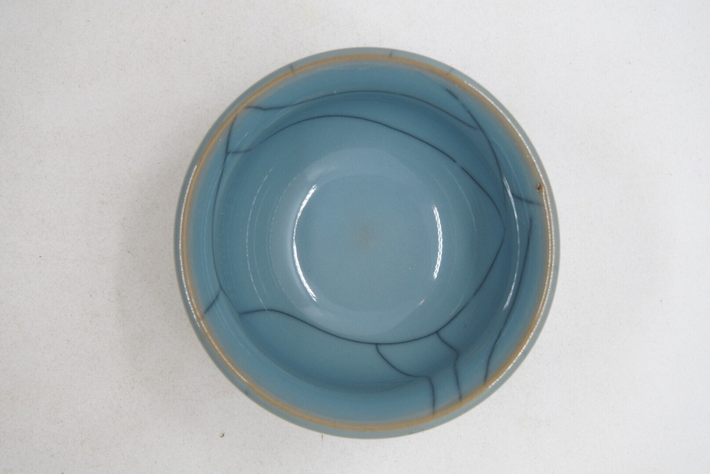 278174 Пиала ЖУЯО "Сетка" 70 мл d=7 h= 4, керамика серый