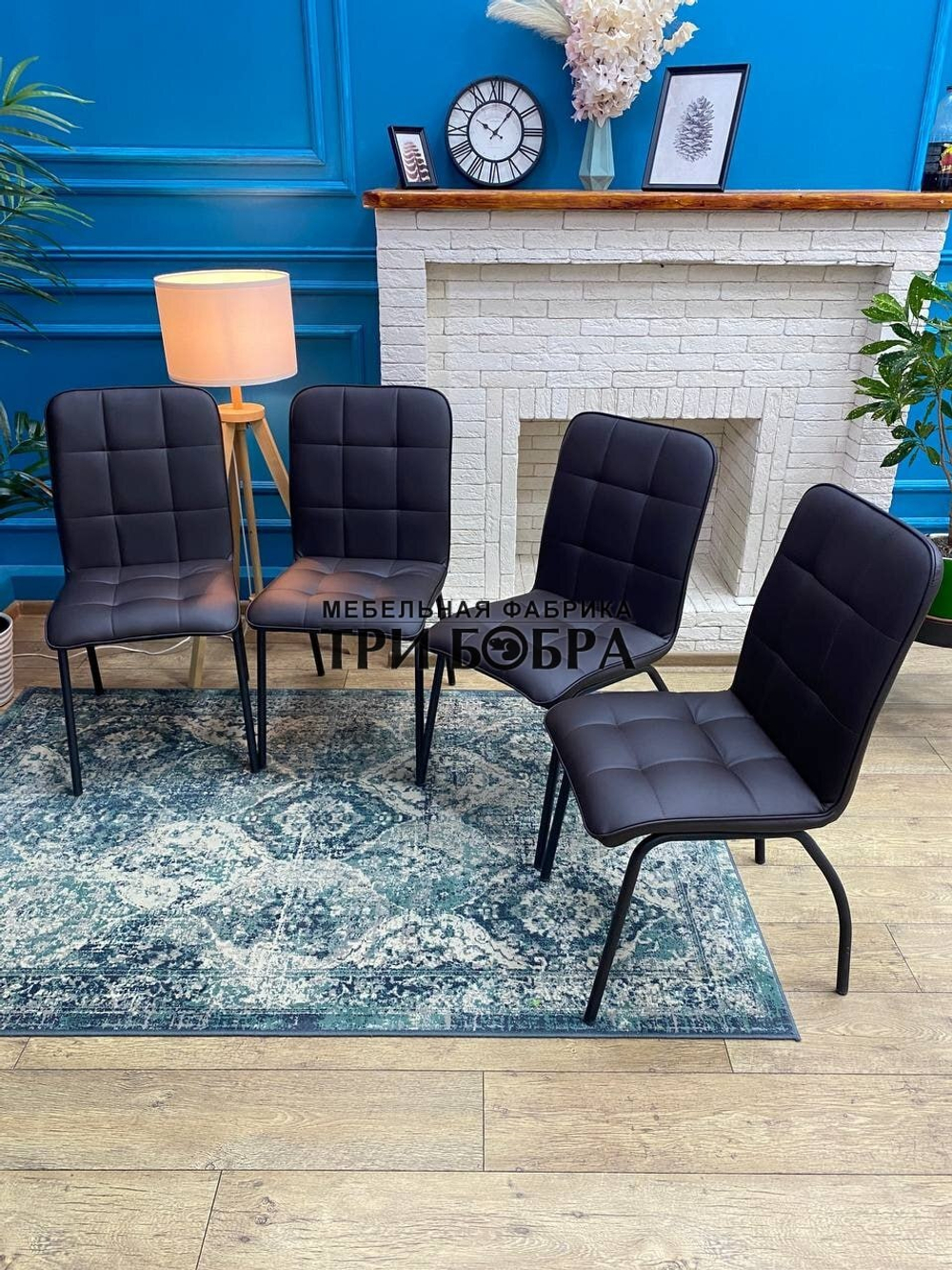 Стул «ЛОРД» шоколад экокожа