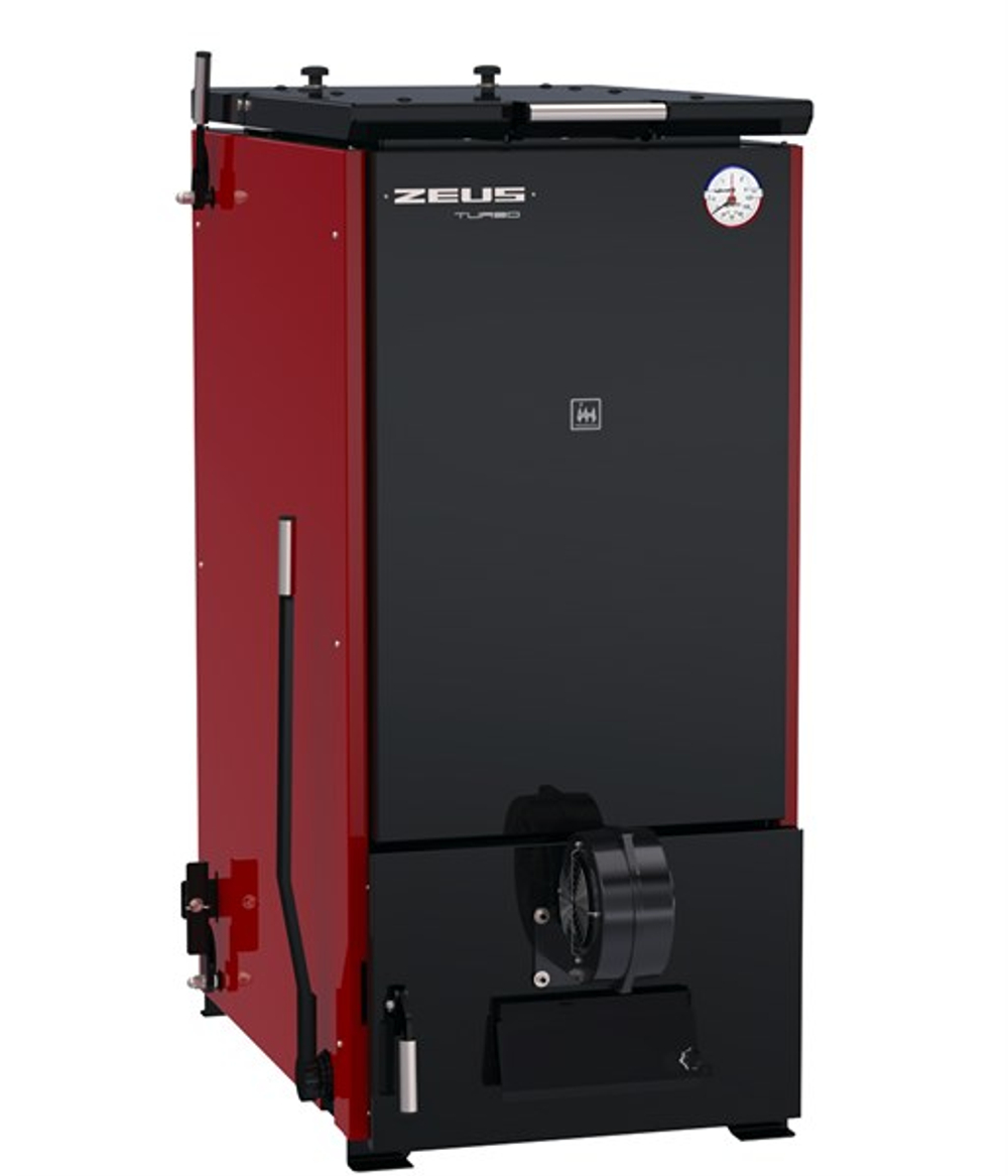 Котел твердотопливный ZEUS Turbo (ЗевсТурбо) 32-40 кВт