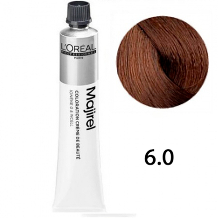 L'Oreal Professionnel Majirel 6.0 темный блондин глубокий 50мл