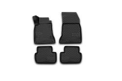 Коврики 3D в салон MERCEDES-BENZ B-Class W246, 2011-, 4 шт. (полиуретан) Element.NLC.3D.34.40.210K
