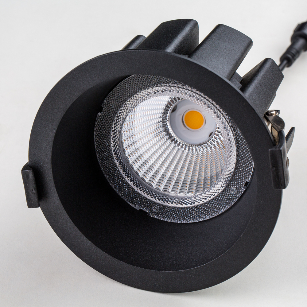 385147 Светильник CICLONE CYL 18W LED 1456LM 60G ЧЕРНЫЙ 4000K IP65