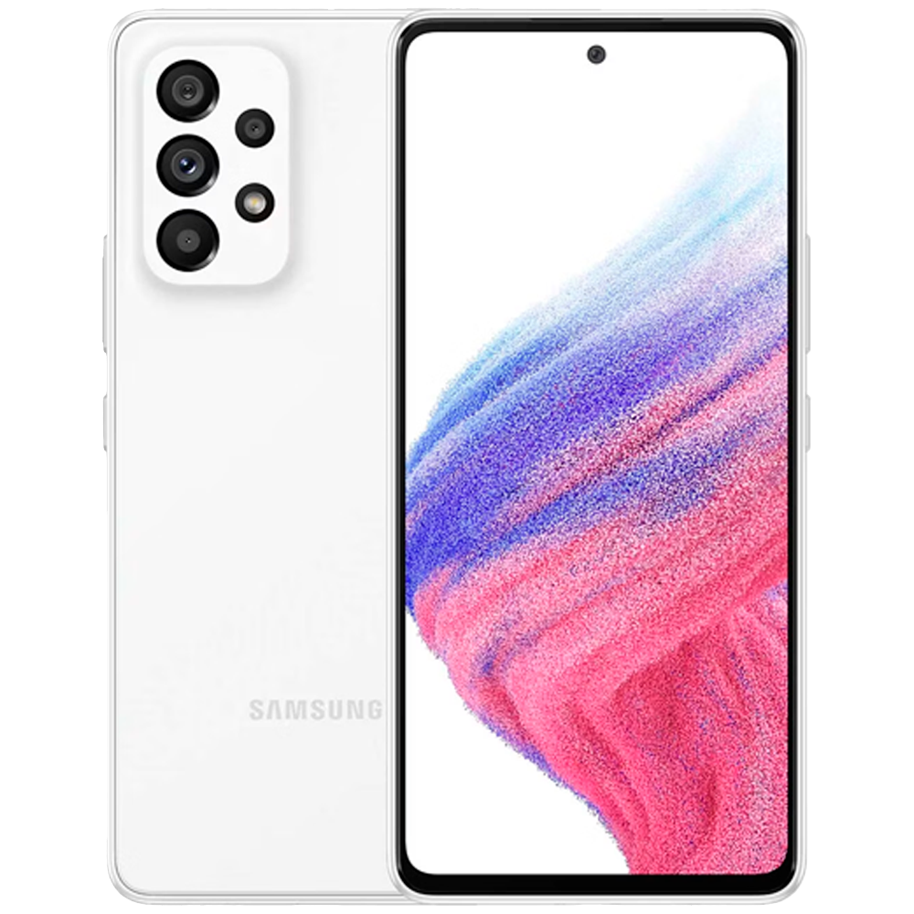 Смартфон Samsung Galaxy A53 5G 8/256GB, Awesome White (Белый)
