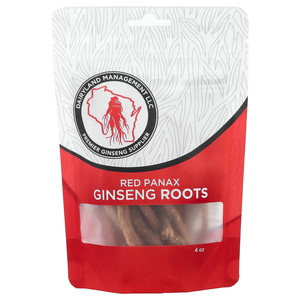 Dairyland Ginseng, корни красного женьшеня обыкновенного (Panax Ginseng), 118 мл (4 унции)