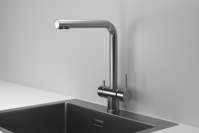 Granula KS-7011, СТАЛЬ САТИН, СМЕСИТЕЛЬ КУХОННЫЙ