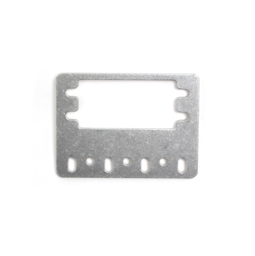 (REV-41-1484-PK4) 15mm Metal Flat Servo Bracket V2 - 4 Pack