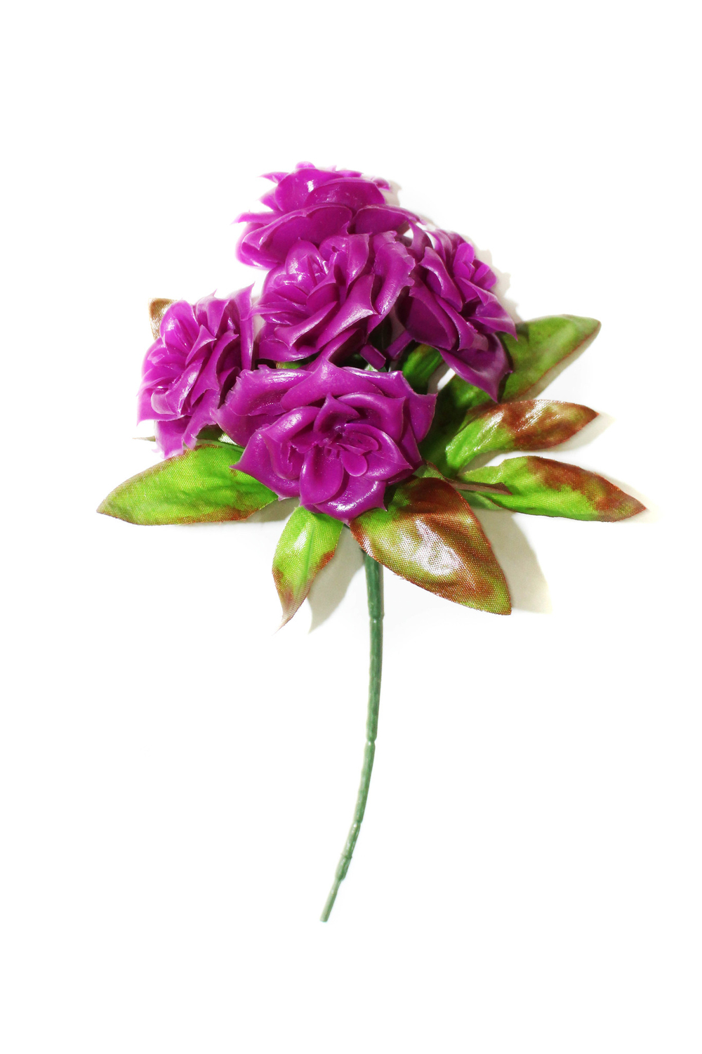 Букетик розочек пластик