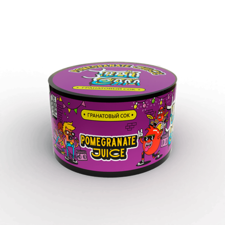 Бестабачная смесь для кальяна Tabu Team - Pomegranate Juice (Гранатовый Сок) 50 гр.