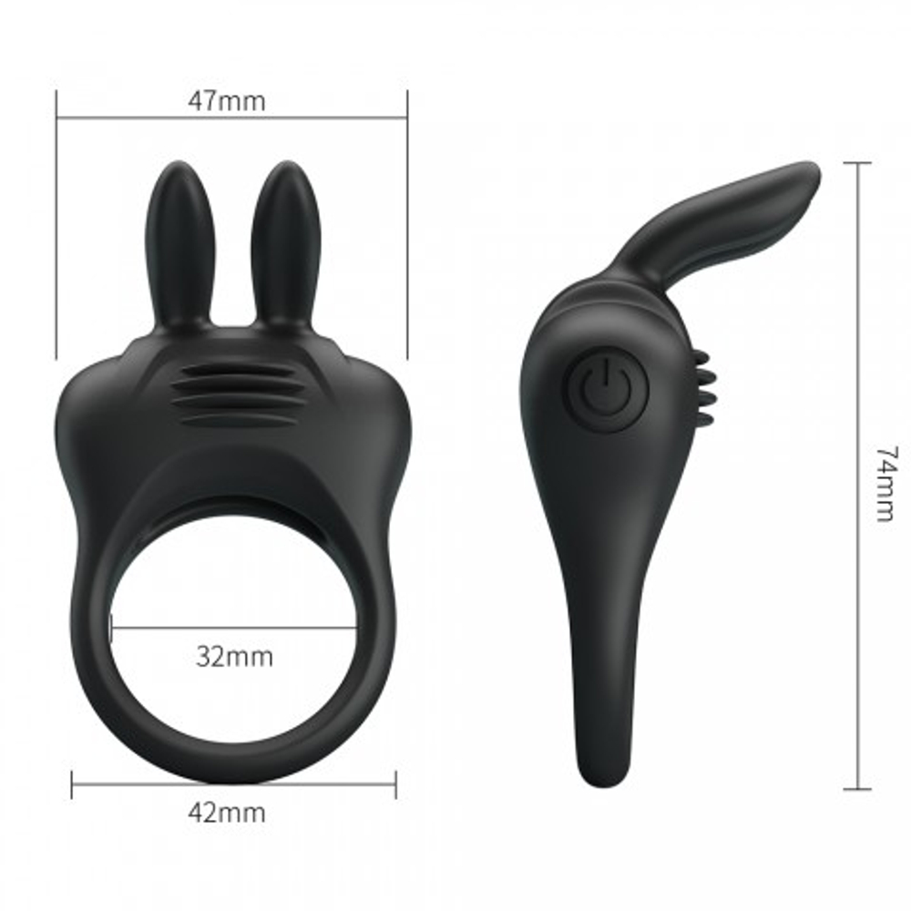 Эрекционное кольцо с вибрацией Davion