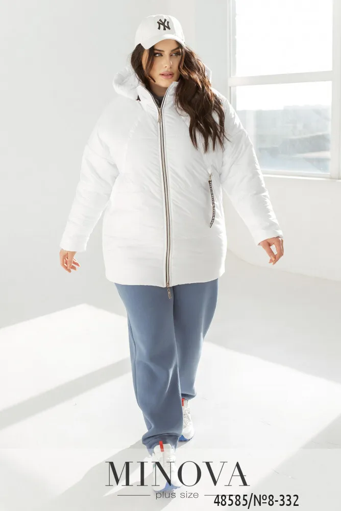 Куртка 8-332-белый Minova