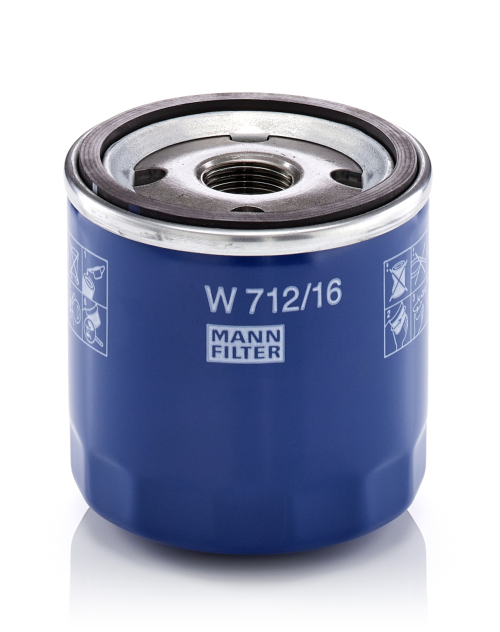 MANN-FILTER - W71216-MNF - Oil Filter - Povrat artikla narucenog iz Njemacke nije moguc.