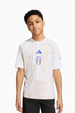 Футболка adidas Италия 2026 Pre-Match Junior - белый