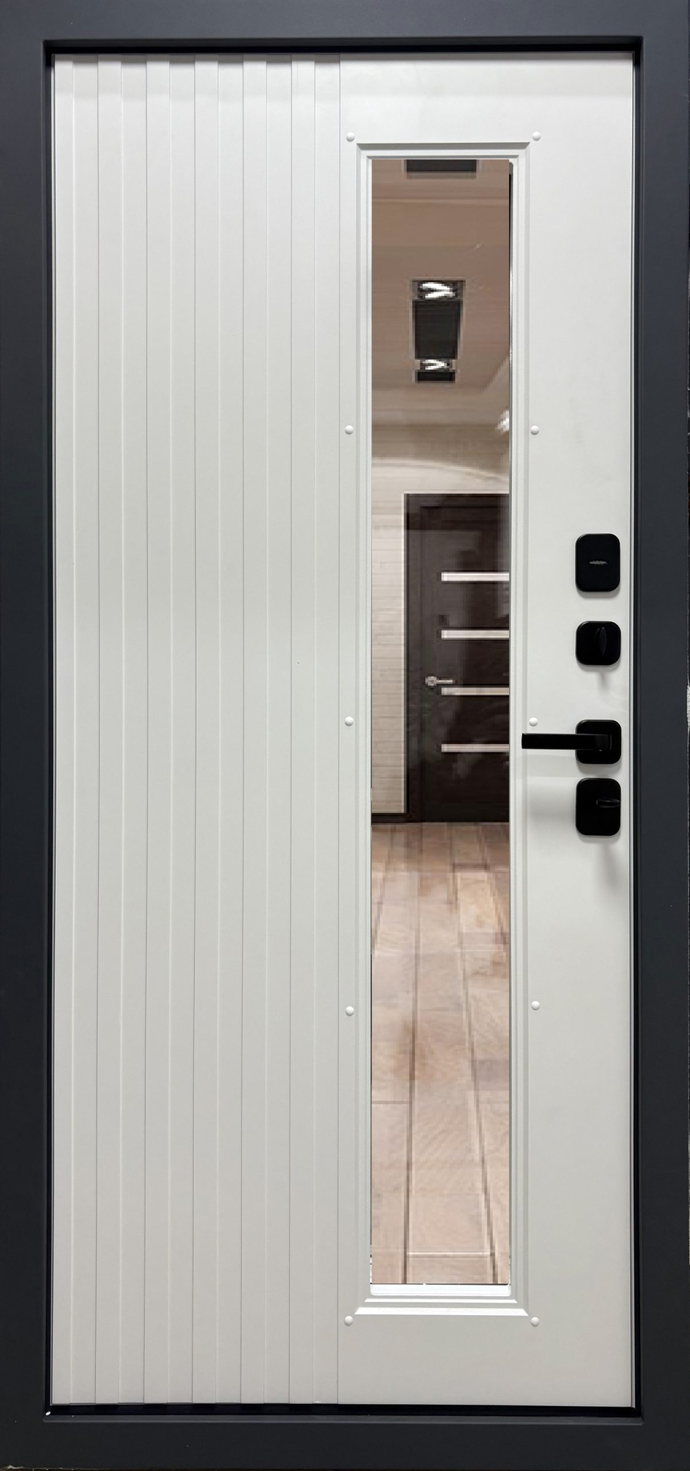 Рейки RAL7024 серая Стеклопакет