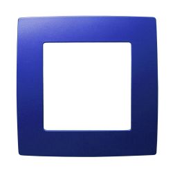 12-5001-29 ЭРА Рамка на 1 пост, Эра12, ультрамарин | Эра 12 Ультрамарин