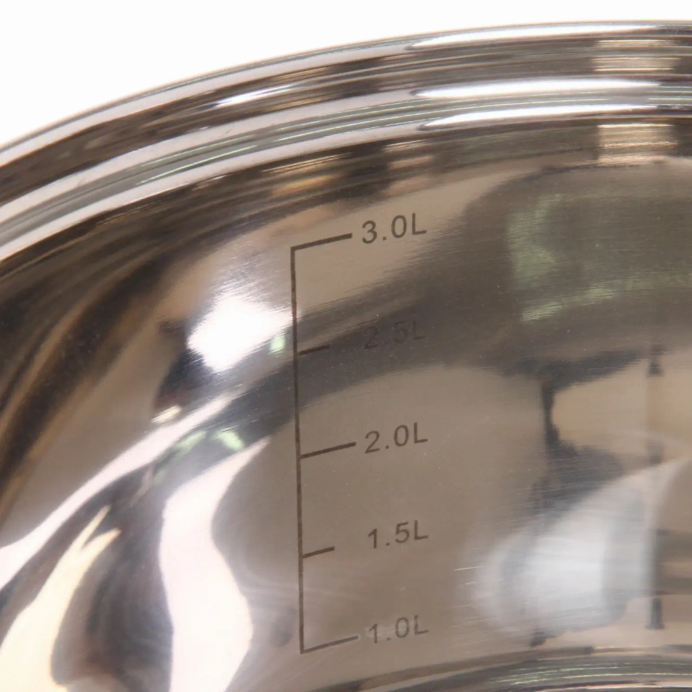 Кастрюля из нержавеющей стали VICALINA 3,6л, индукция, VL-1074