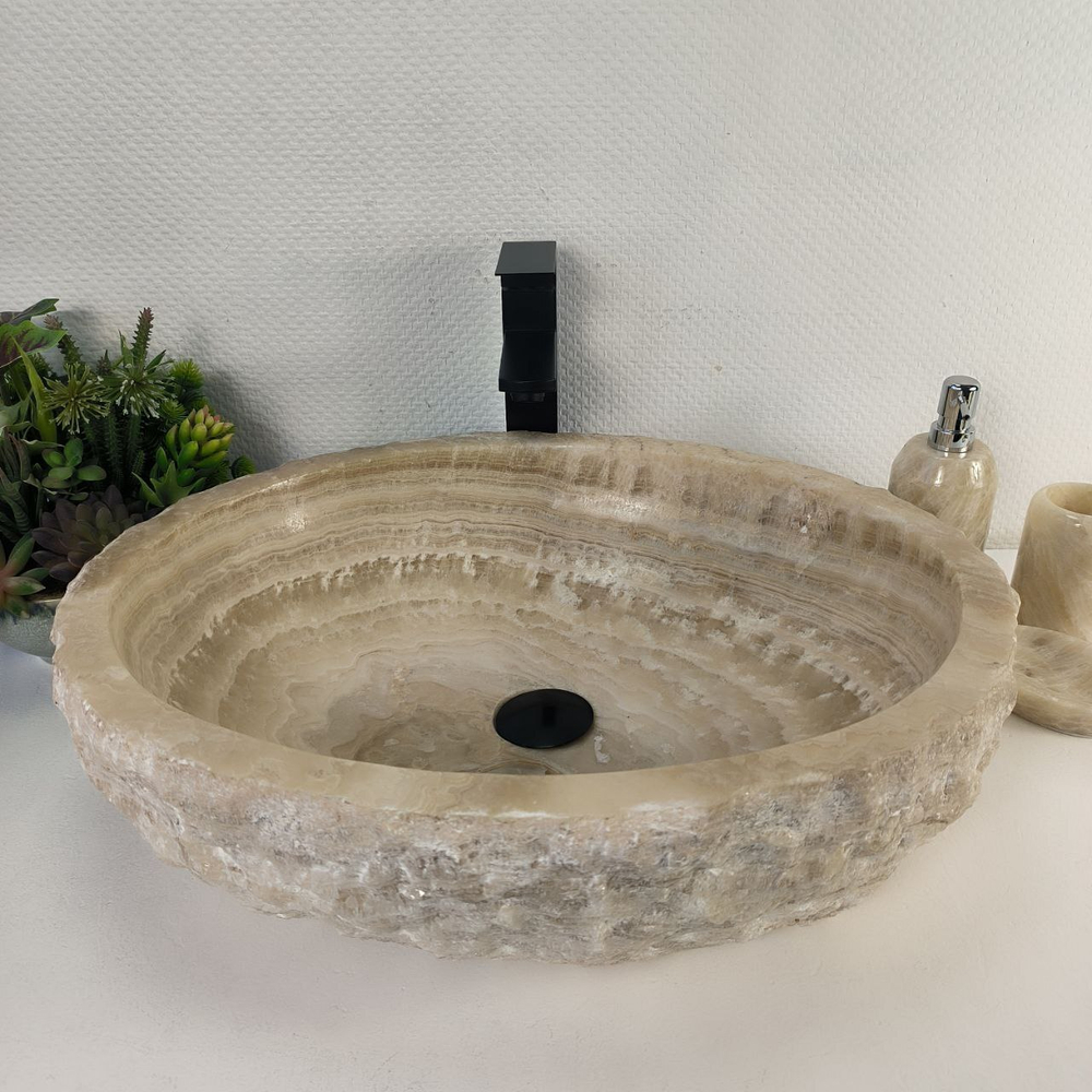 Раковина из оникса Erozy Yellow EO-64253 58*46*15 0172