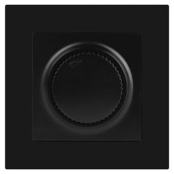 Светорегулятор Intro Accent 6-401-05 поворотный, 600Вт 230В, IP20, СУ, антрацит