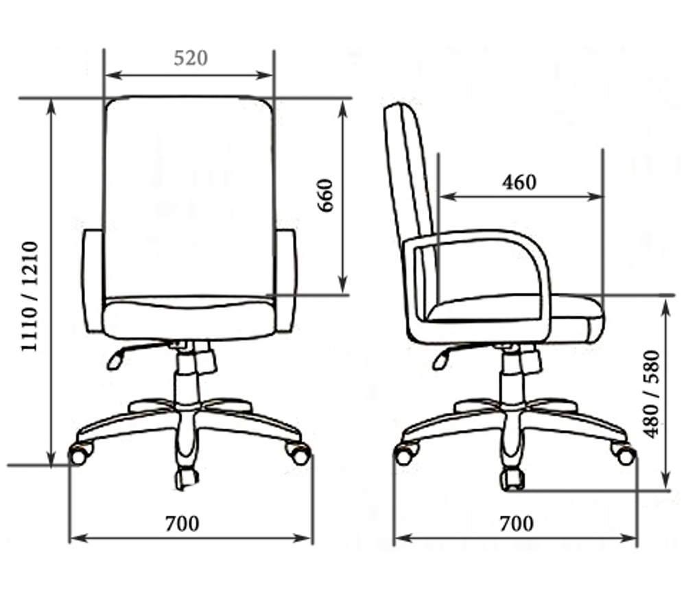 Кресло для руководителя VICTORIA A LX