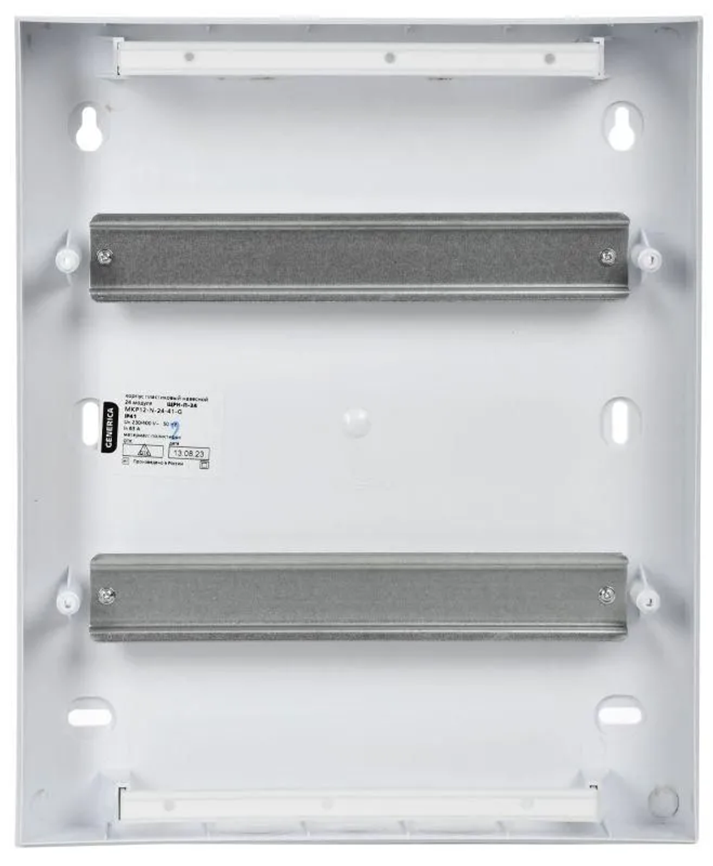 Корпус пластиковый ЩРН-П-24 бел. дверь IP41 GENERICA MKP13-N-24-41-K01-G