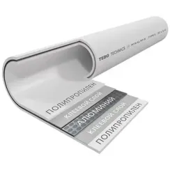 Труба TEBO Stabi полипропилен 25*4,2 PN 20 белая PPR-AL-PERT алюминий 35126