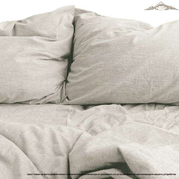 Вареный (стираный) хлопок, цв.Светло-серый (13-4108) | ш.250 см | 145 г/м² | хлопок-100%